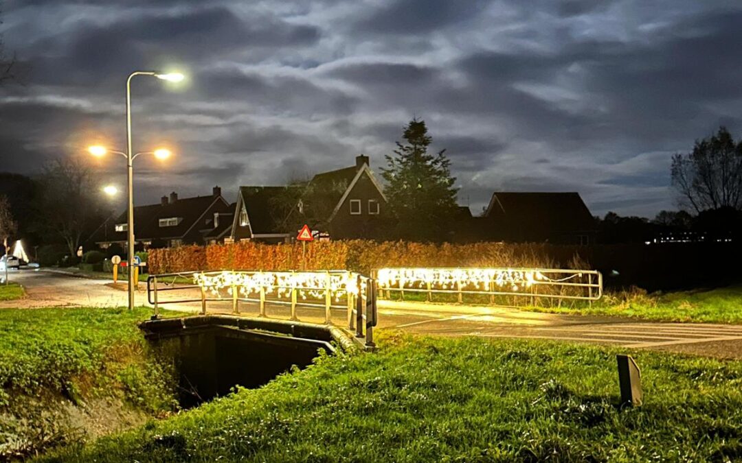 Sfeervol Rekken met nóg meer lichtjes