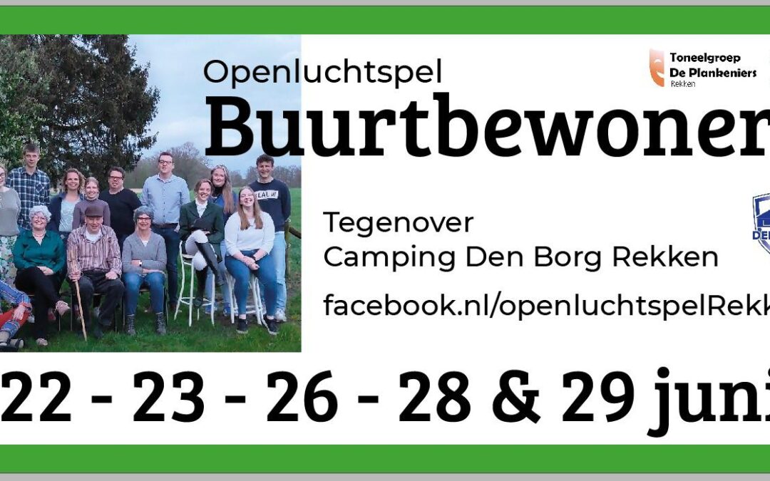 Openluchtspel Rekken 2024 🗓 🗺