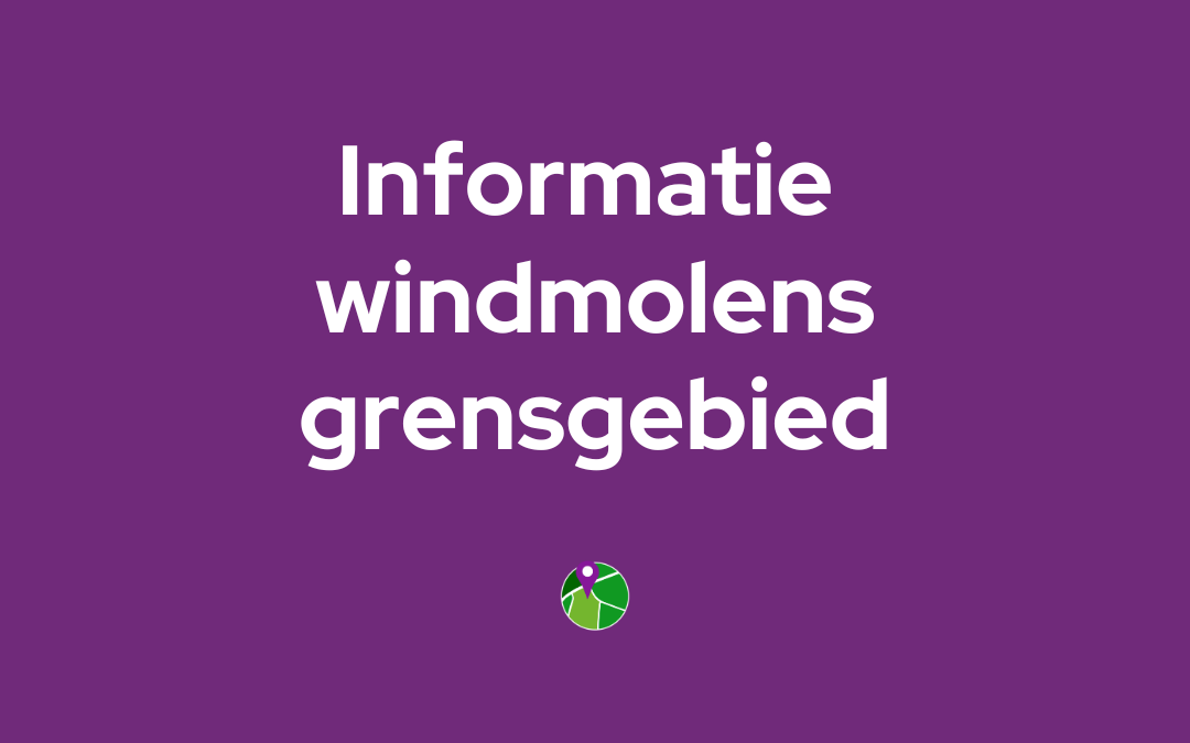 Update windmolens grensgebied