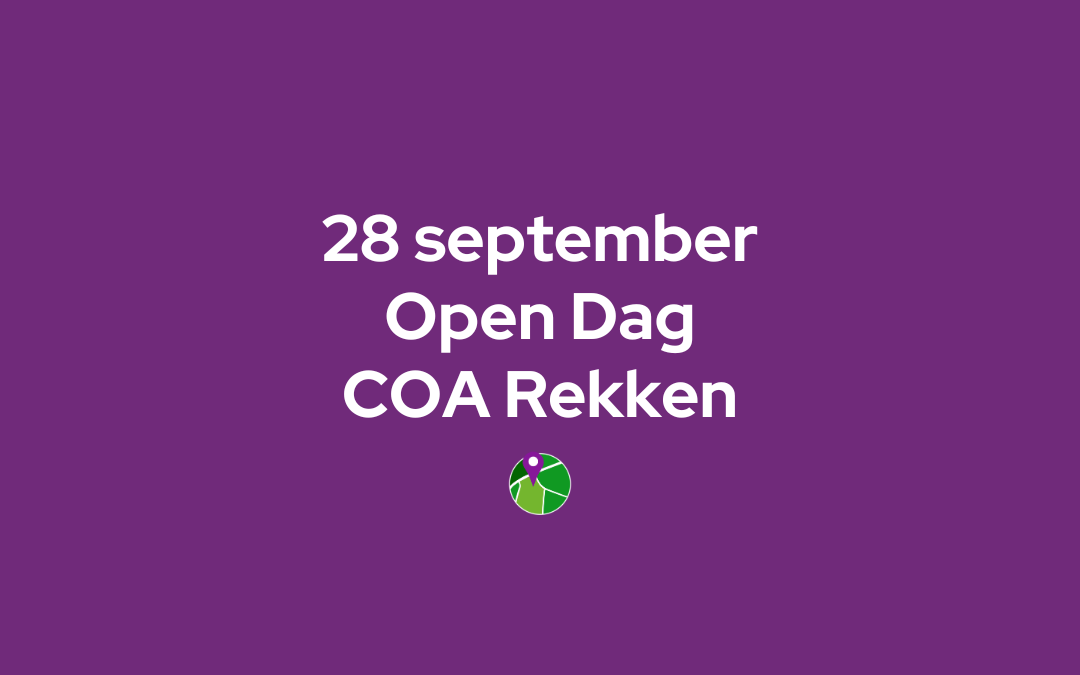 Open Dag – COA Rekken 🗓 🗺