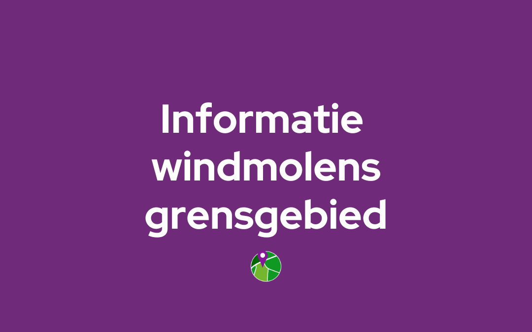 Update windmolens grensgebied