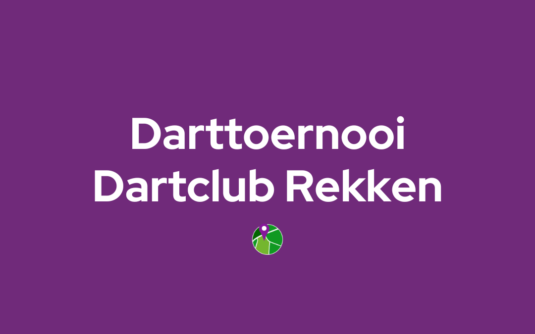 Darttoernooi – Dartclub Rekken